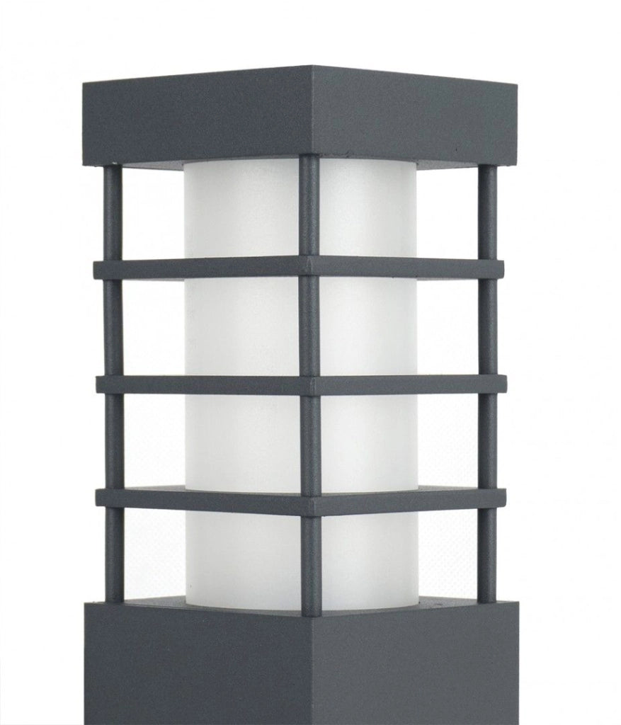 Paletto da giardino SU-MA RADO II 50cm E27 IP54 grigio