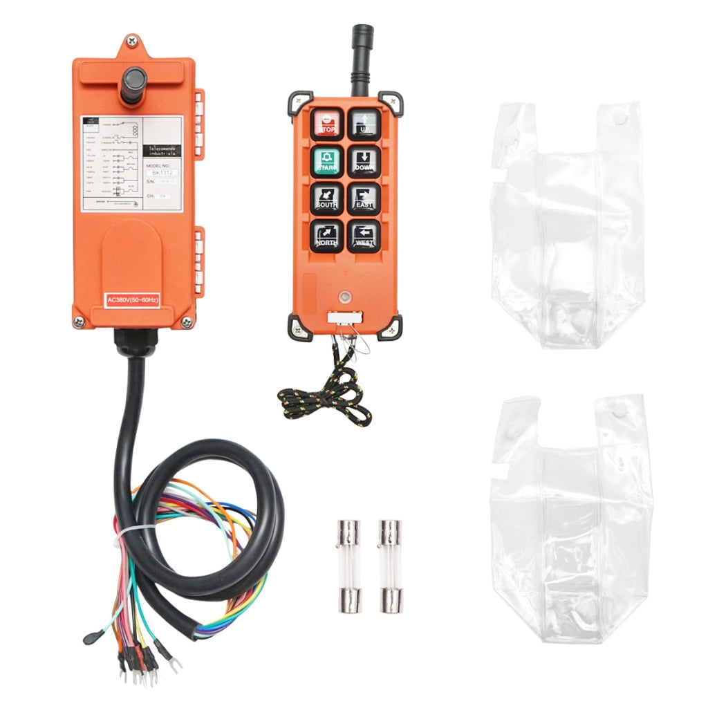 Telecomando industriale wireless con 6 comandi – AC 380V, impermeabile Breckner Germany