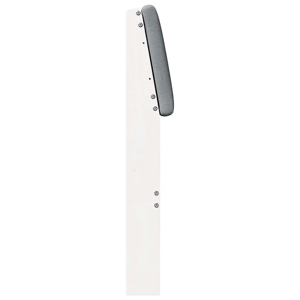 Testiera imbottita-Testiera con Cuscini-Testata Grigio chiaro 150 cm Pino massello 611062