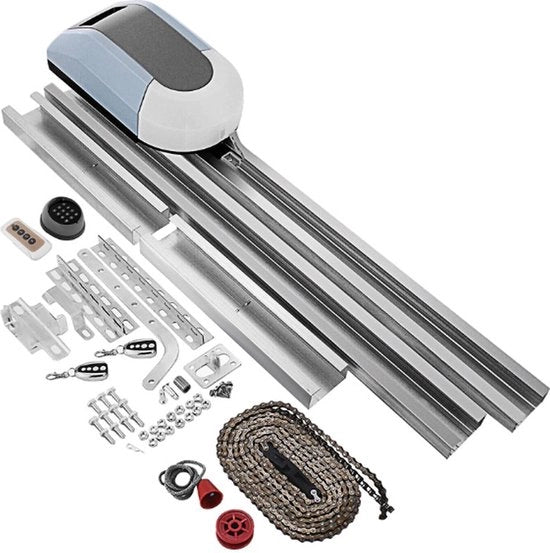 Garage Opener Elettrico Automatico - Con Comando a Distanza - Portata fino a 3 Metri - Accesso Sicuro e Fidato