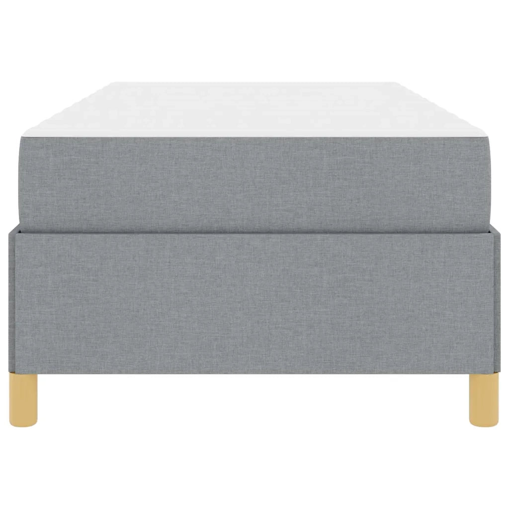 Struttura del letto Grigio chiaro 100 x 200 cm Tessuto 3398913