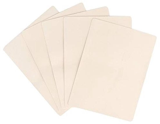 Tatuaggio Huida Professionale - Orefenica per Tatuaggio - Gomma - 5 Pezzi - 19,5 x 14,7 cm - Adatto per Principianti e Esperti