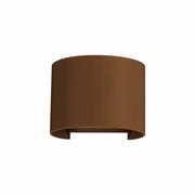 Applique LED da Parete LEK R 6,8W 120° 4000K Corten, Lampada da Interni ed Esterni a Luce Regolabile Orientabile - Beneito & Faure
