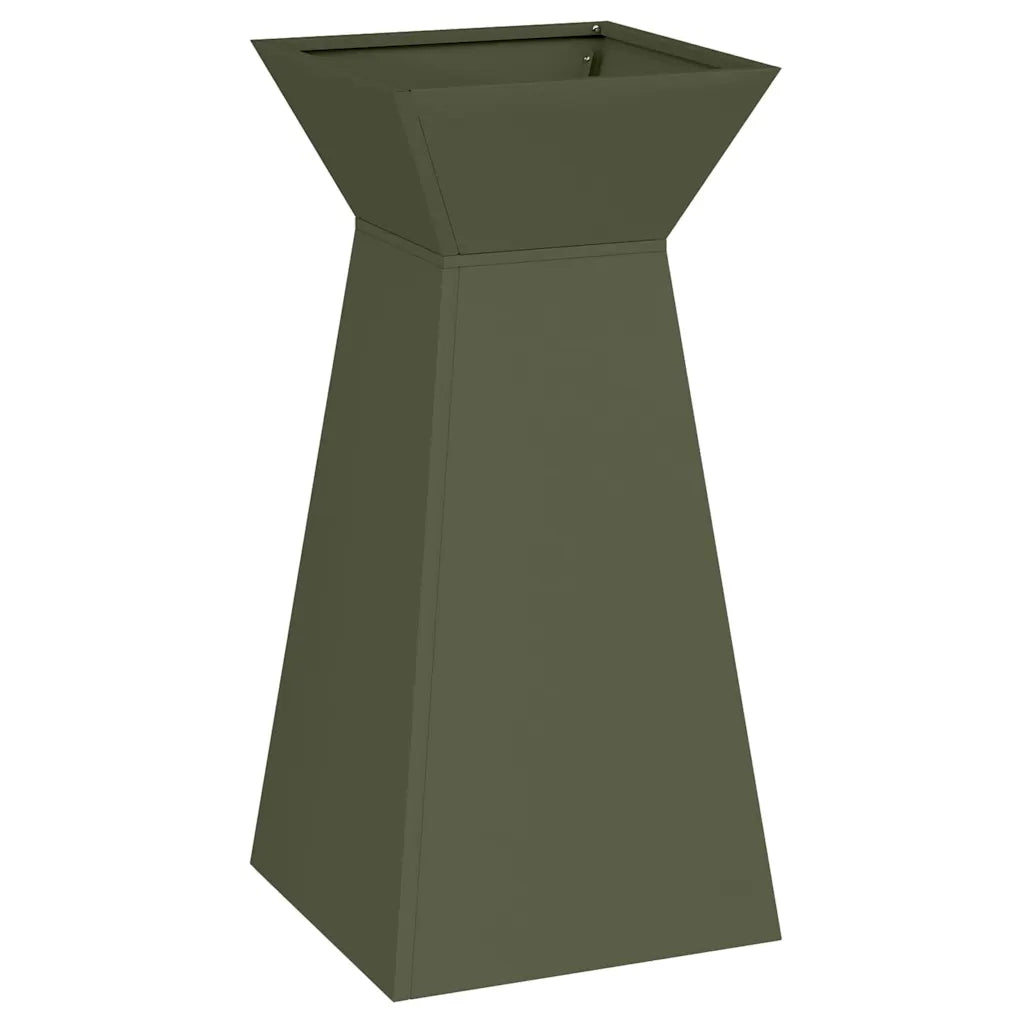Vaso a Pilastro Oliva 35 x 35 x 73 cm 873844