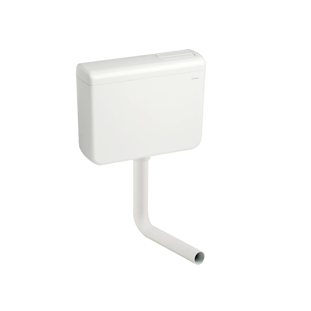 Cassetta di risciacquo esterna scarico wc zaino Iris Duo due scarichi tasti bagno