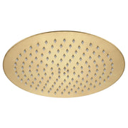 Soffione Doccia Rotondo Rea Js-p014bg 30cm Brush Gold