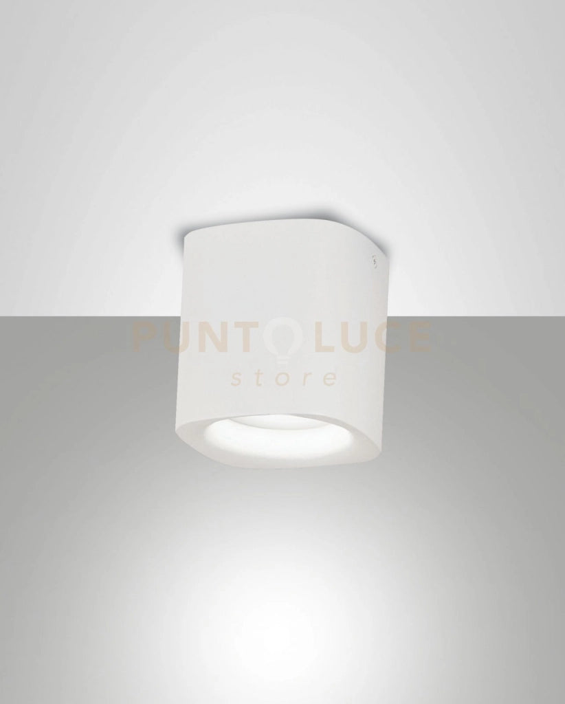 SMOOTH SPOT BIANCO 1 LUCE ATTACCO GU10 IP44 IN ALLUMINIO