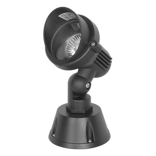 Faretto da giardino avvitabile GU10 nero IP54 SU-MA