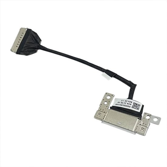 Alimentatore DC di ricambio - Sostituzione connettore di alimentazione - Pacco sicuro - Caricabatterie - Adatto per Microsoft Surface Laptop GO 12.4 - Modello ...