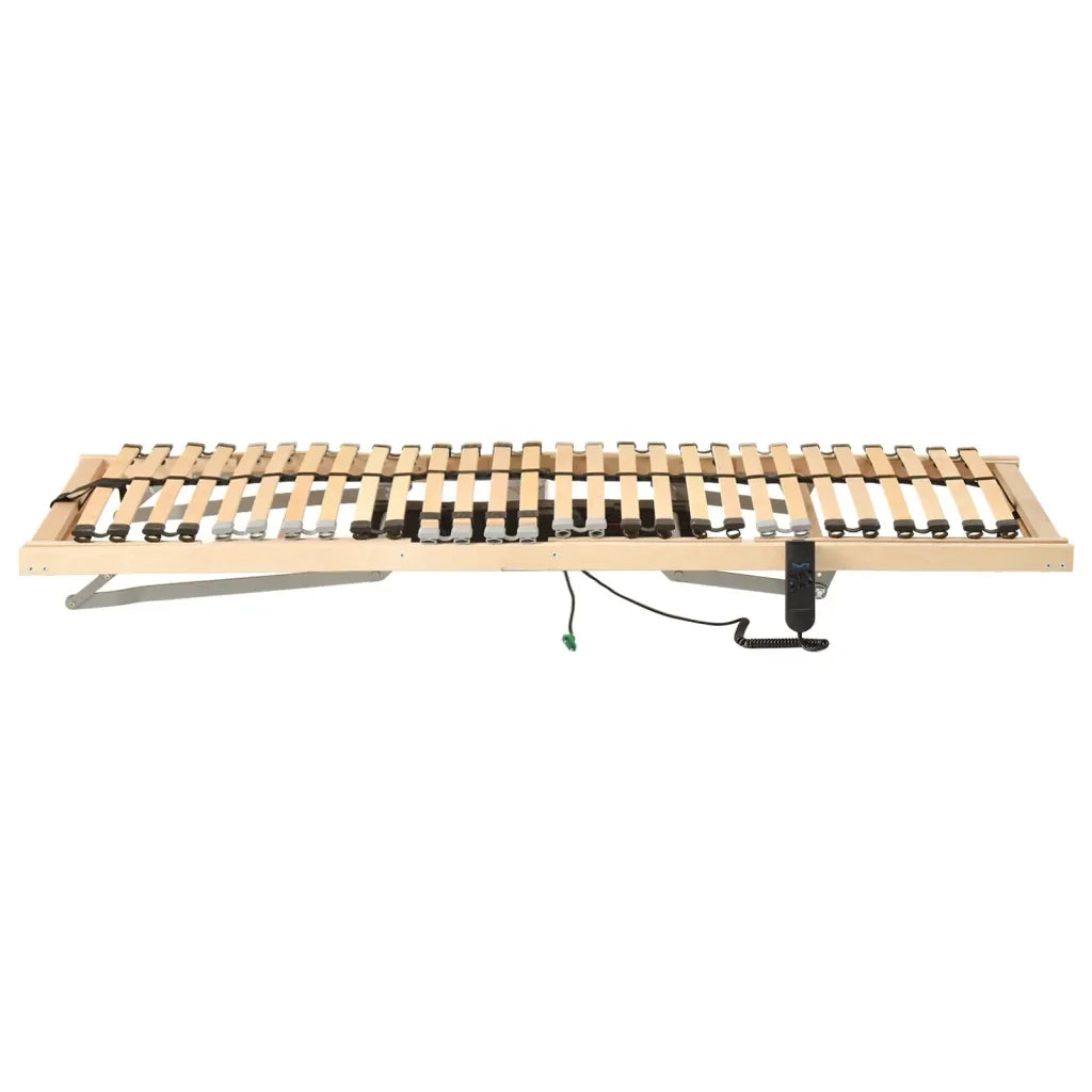 Letto con Telaio a Doghe Elettrico 28 Doghe 7 Zone 90x200 cm 321824
