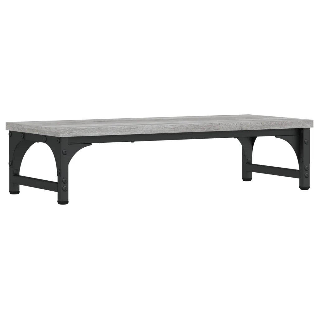 Supporto per Monitor Grigio Sonoma 55x23x14cm Legno Multistrato CFW9092510