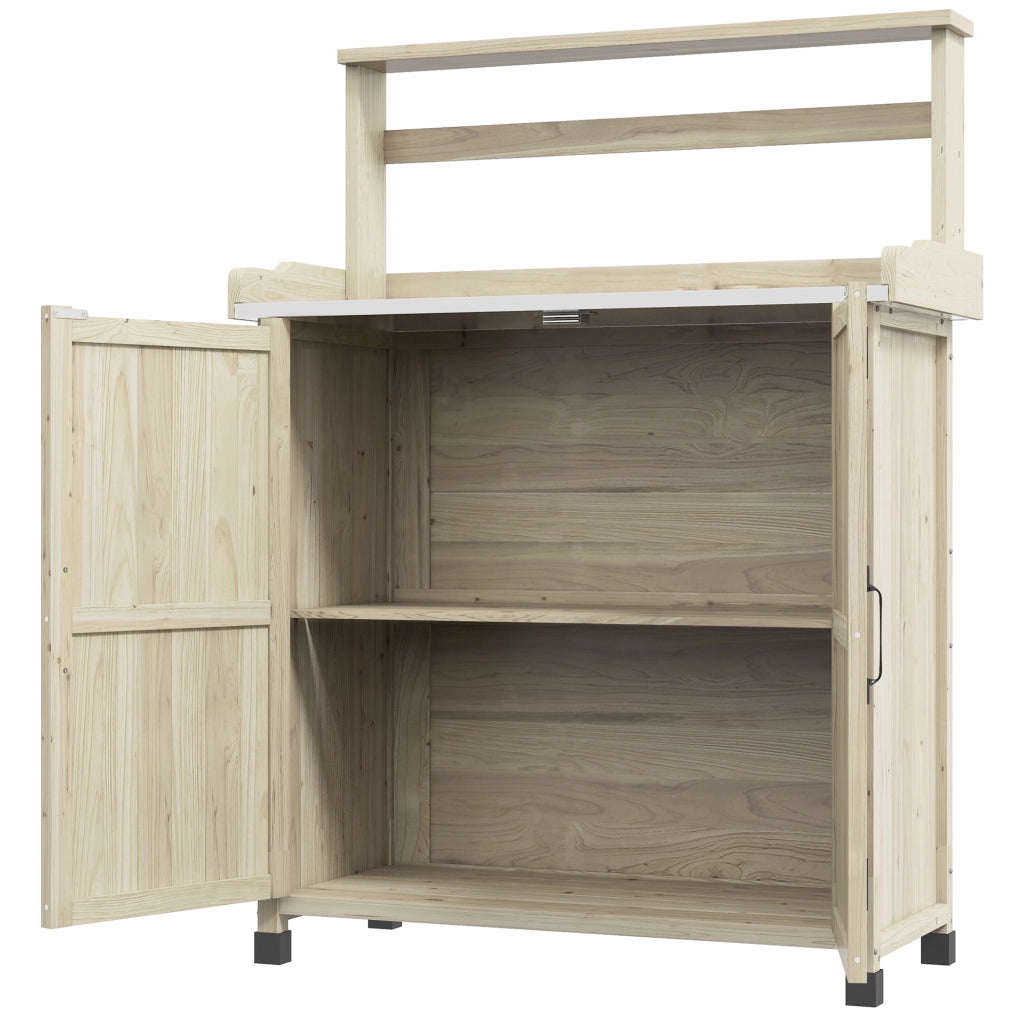 Tavolo da lavoro ¨C Minimal ¨C 90.5x41x124.5 cm legno naturale