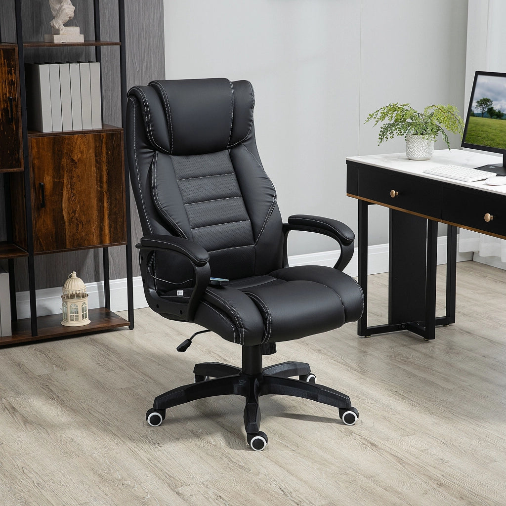 Sedia da ufficio ergonomica con massaggio ¨C zephmum ¨C nera