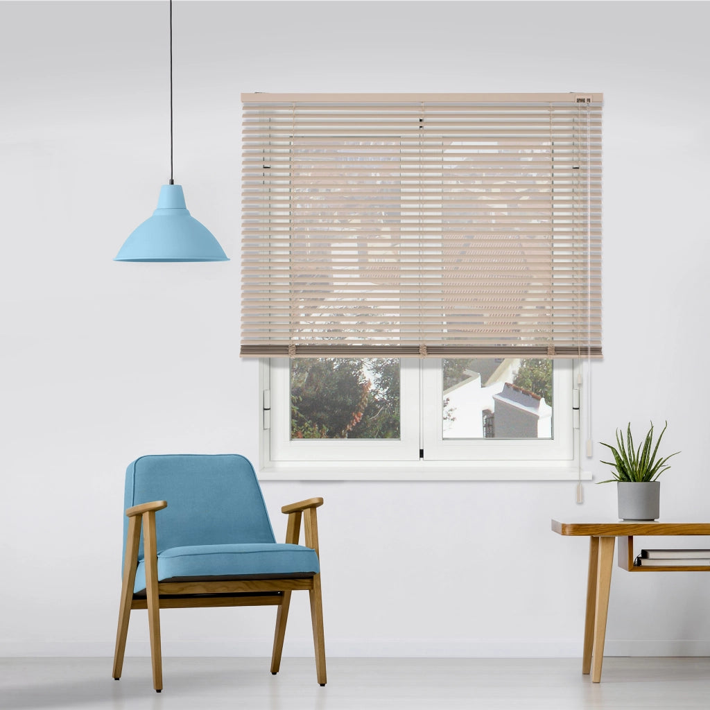 VIEWTEX Veneziana in alluminio  25mm rosa palo  120 X 250cm - Made in Europe - 5 anni di garanzia
