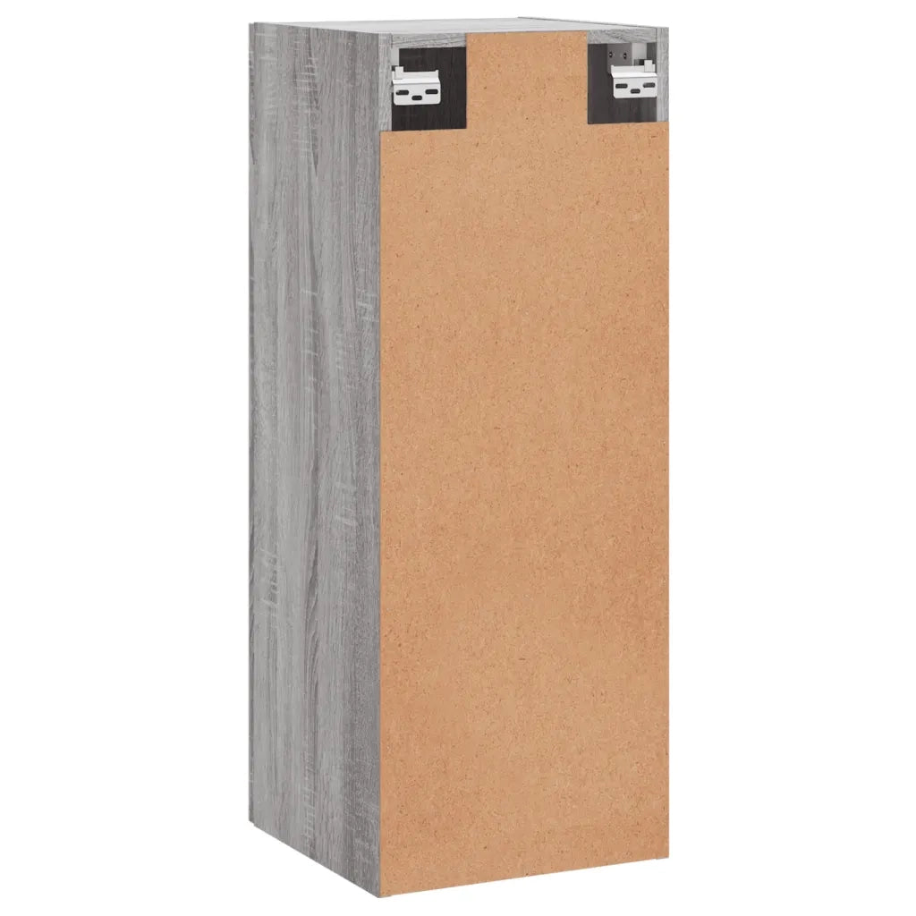 Armadietto a Muro | Mobile a Parete Grigio Sonoma 34,5x34x90 cm