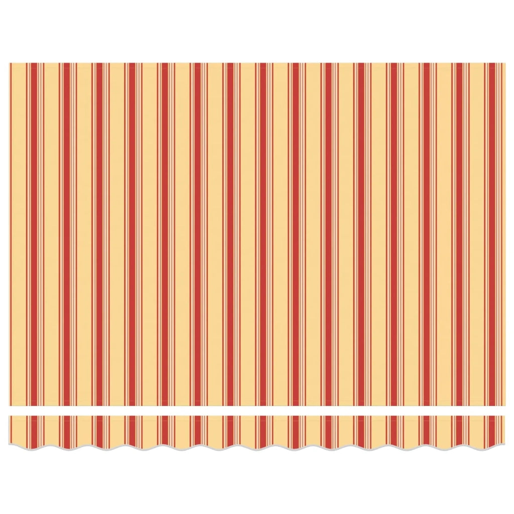 Tenda da Sole | Tenda parasole Giallo e Arancione 350 x 250 x 165 cm Poliestere