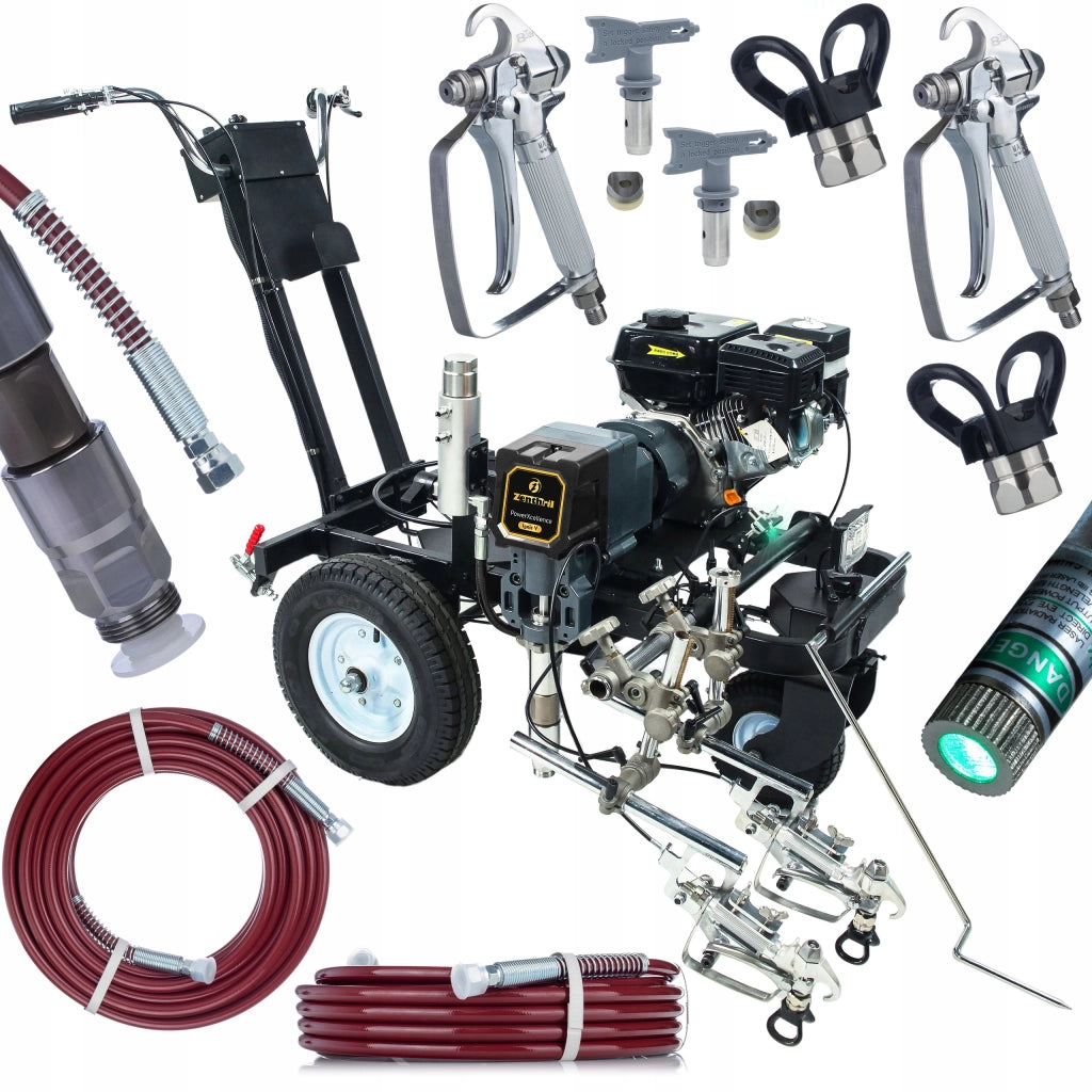 Traccialinee Stradale Zenthril PowerXcellence Ignis V – Motore 7P, 23 MPa, 5 L/min, 2 Pistole