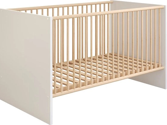 Collezione di Mobili per Bambini - Kit di Spazio per Bambini - Componenti di Camera per Bambini - 130x190x61 cm - Colori Beuken-Grijs-Wit-Blauw/Rose