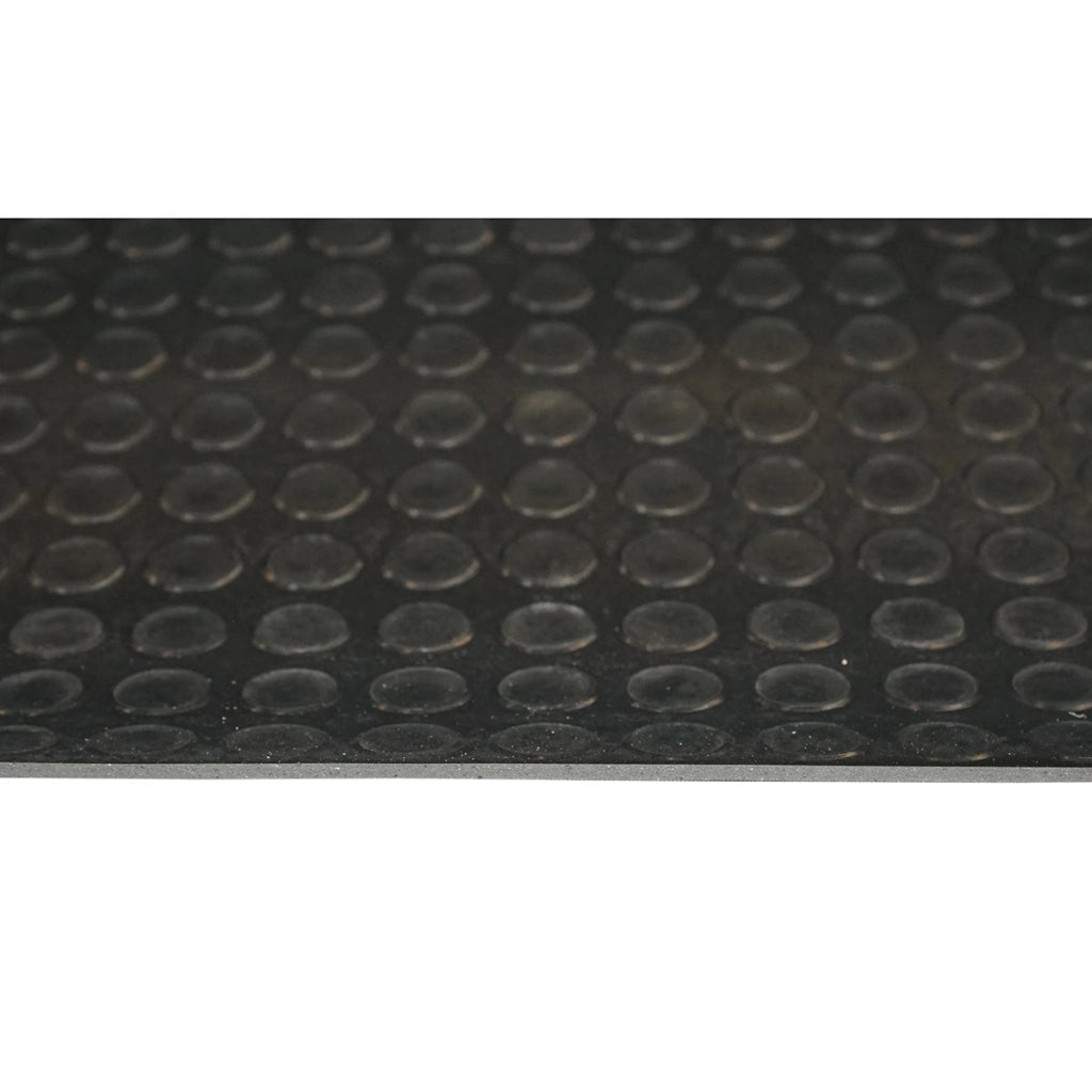 Tappetino in gomma SBR+NR senza inserto tessile e con striature 4x1400x10000mm L=10m; l=1,4m; G=4mm