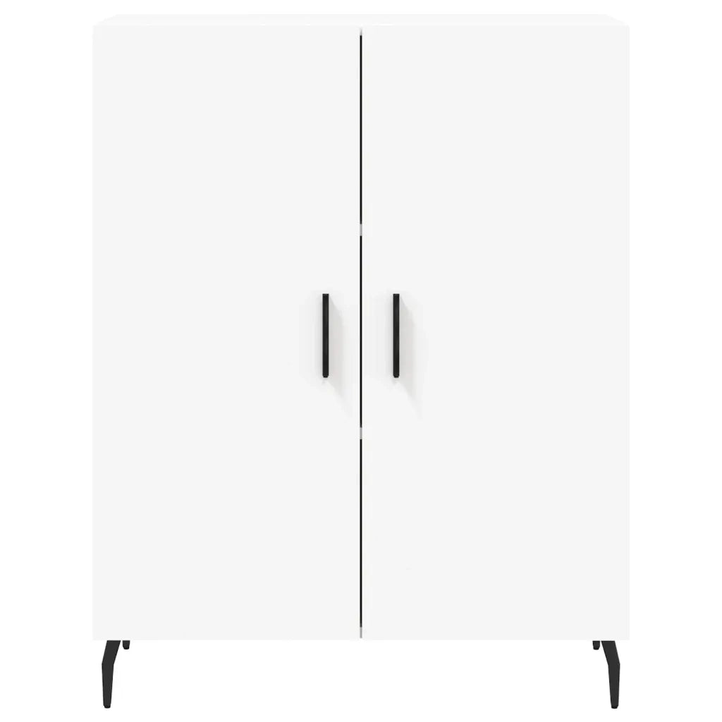 Credenza | Madia | Buffet da pranzo | Armadio da pranzo Bianca 69,5x34x180 cm in Legno Multistrato