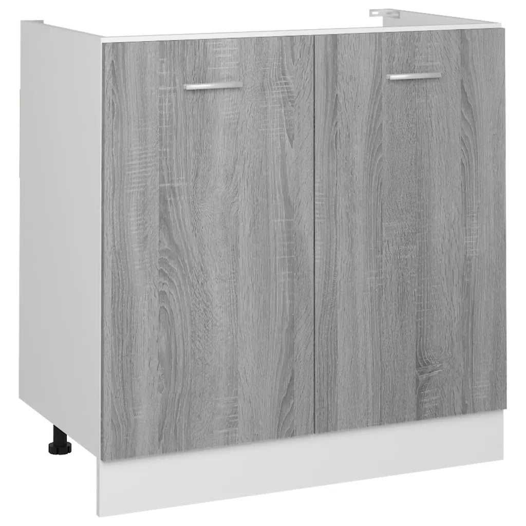Mobiletto “Lyon” Grigio Sonoma 80x46x81,5 cm 815565