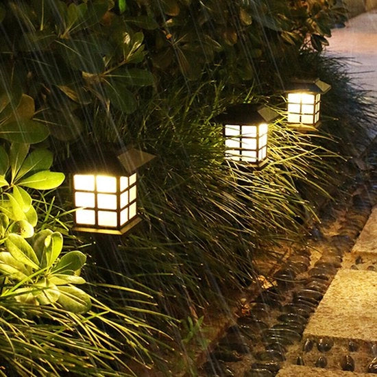 Illuminazione solare per esterno Decorazione di cortile o giardino Decorazione di interno di cortile Giardino di paesaggio Terrazza Prato