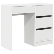 Scrivania | Tavolo da Ufficio Bianco 90 x 37.5 x 75 cm Legno multistrato
