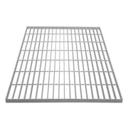 Griglia passerella in acciaio zincato griglia pavimento con scarico grigliato grondaia - 700 mm x 700 mm