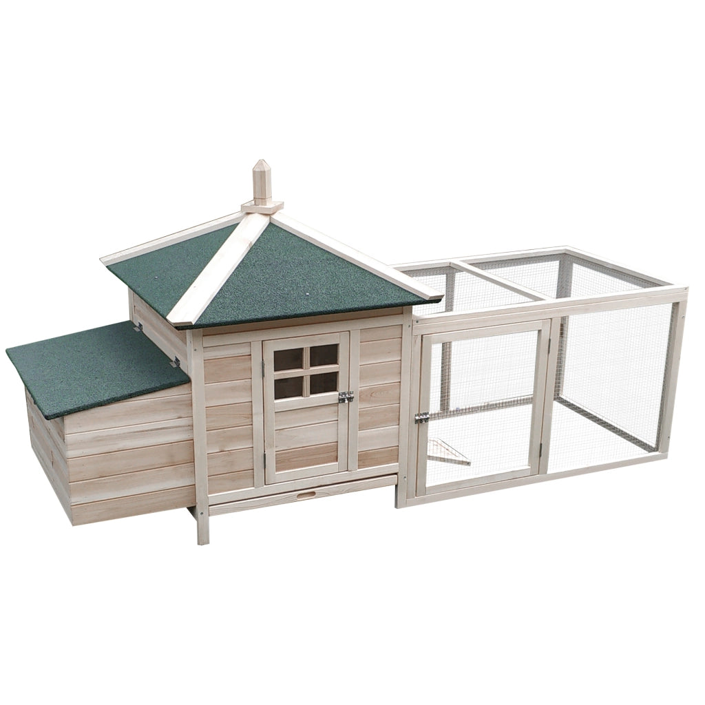 Pollaio da Giardino in Legno ¨C Minimal ¨C 196x76x97cm
