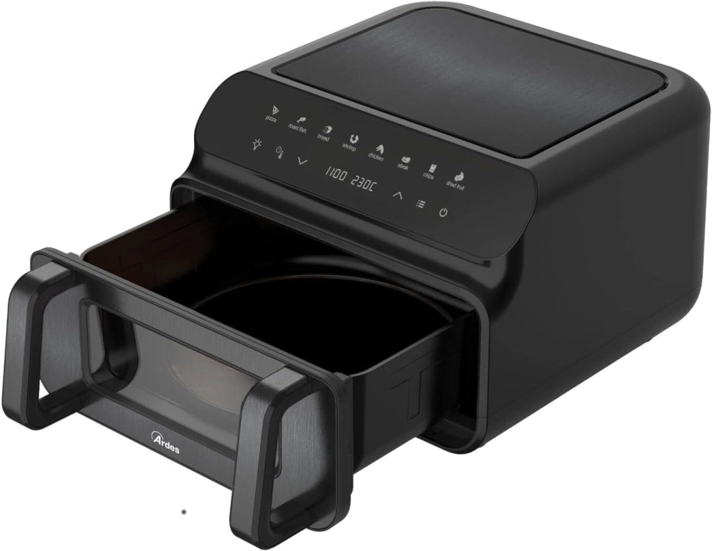 Ardes ARFRYA09GP friggitrice Singolo 10 L Indipendente 2000 W Friggitrice ad aria calda Nero