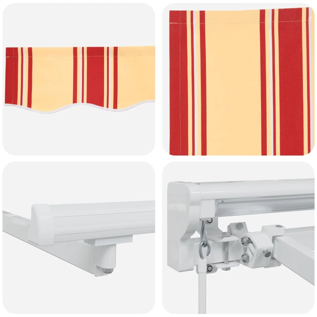 Cornice per Tenda Manuale con LED 3 x 2,5 m 3420580
