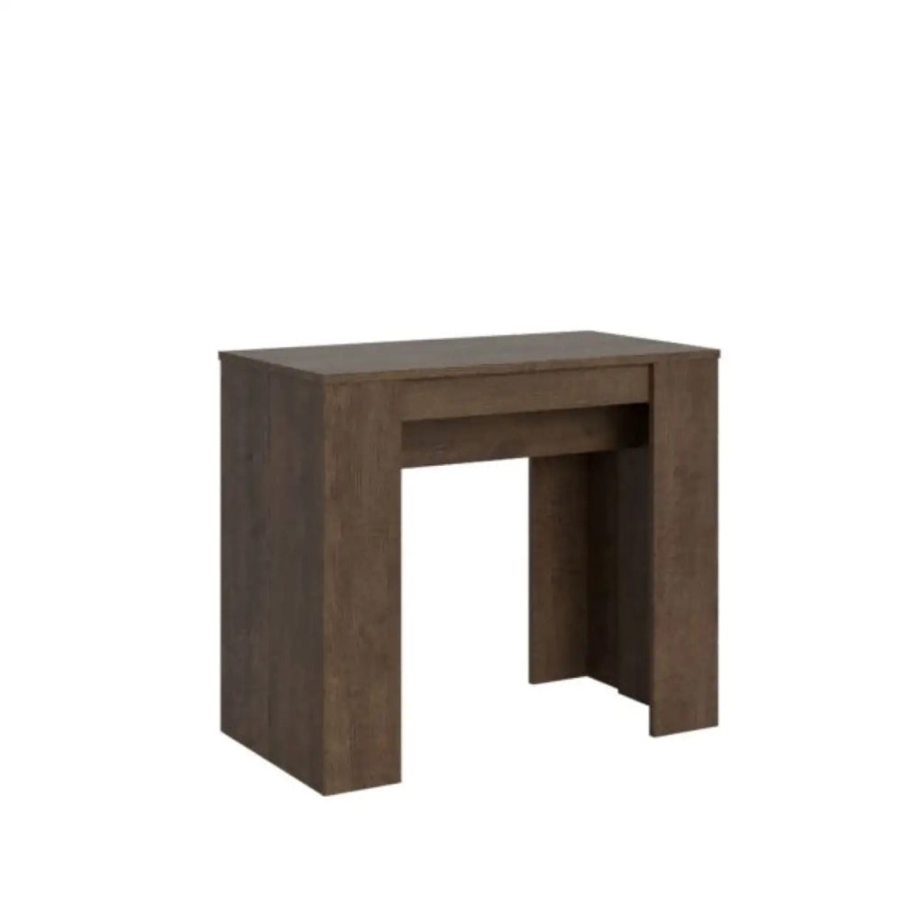 Consolle allungabile 90x48/204 cm Basic Small noce