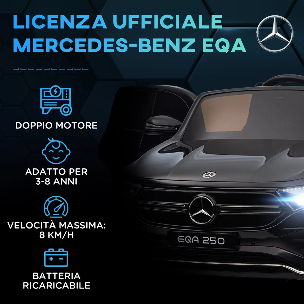Auto Elettrica per Bambini ¨C zephmum ¨C Nero