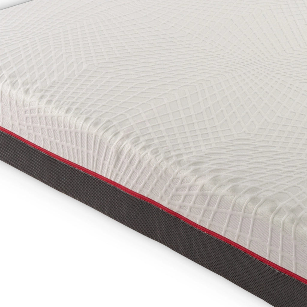 Materasso Piazza e Mezza 120x200 in Memory Foam, Altezza 21 cm, Sfoderabile, Rigidità H3, GREY