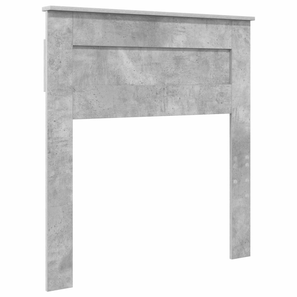 Struttura del letto con cassetto Grigio cemento 90 x 200 cm 3409880
