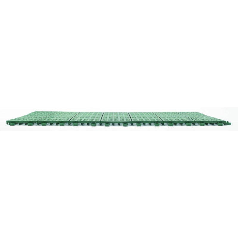 Set da 10 Piastrelle in Plastica Flessibili Drenanti 55,5 x 55,5 cm da Esterno Giardino 3,08 m2 colore: Beige