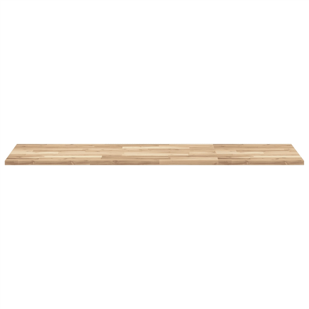 Piano da Bagno Non Trattato 140x50x2cm Legno Massello di Acacia 3279665