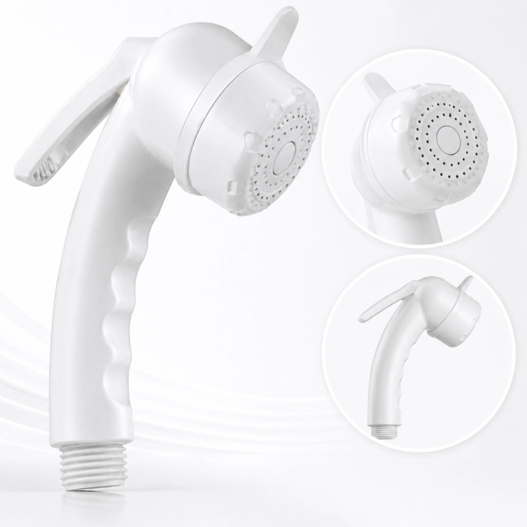 Doccetta Shut Off con Pulsante Bianca 1/2 Cardinale ABS
