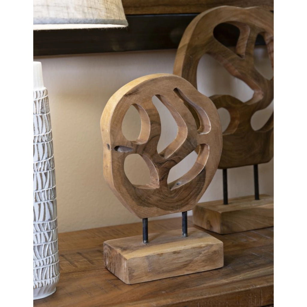 Scultura Radice 6, Marrone, Legno, 18x10x27 cm