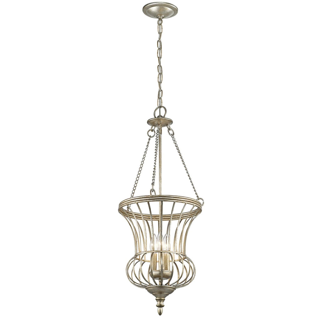 Lampada sospensione Calla ottone retro anticato 3xE14 Kichler