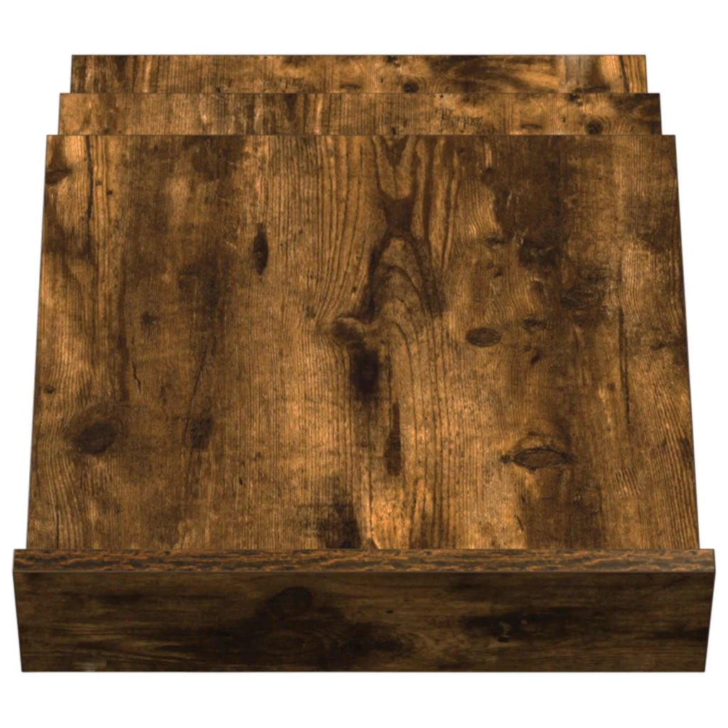 Scaffale per riviste Rovere fum¨¦ 53 x 40 x 28,5 cm CFW5617298