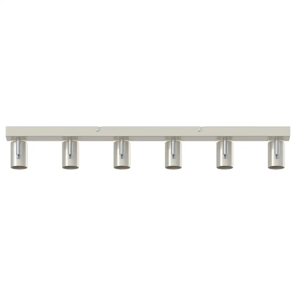 Faretto da soffitto Nichel 73 x 6,5 x 11,5 cm Metallo 4108190