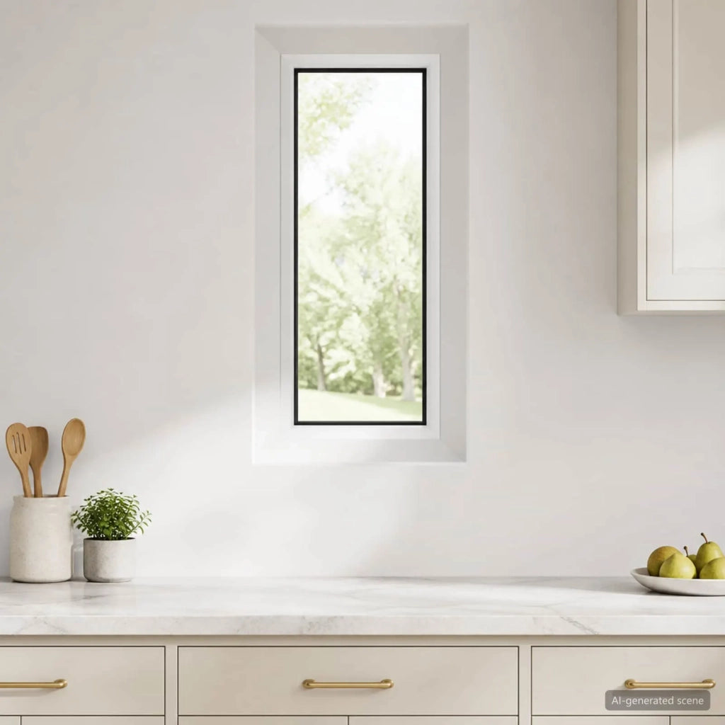 Finestra Cantina RISOR 35 x 70 cm PVC e Vetro 42047988
