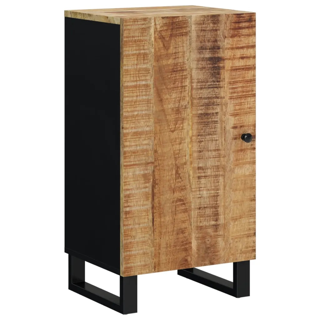 Credenza con Anta-Buffet-Armadio da cucina 40x31x75 cm in Legno Massello di Mango