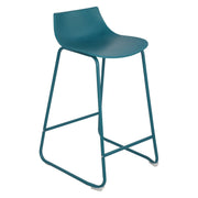 Set di 2 Sgabelli Derek Seduta In Pp Blu Avio