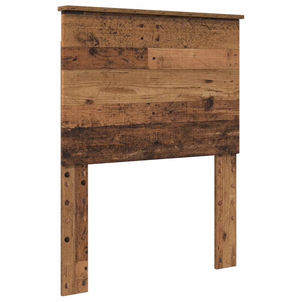 Testiera | Testata con Testiera | Testata Legno vecchio 75 cm Legno multistrato