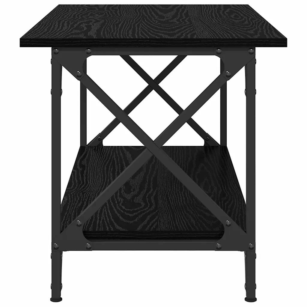 Tavolino da salotto | Tavolino da caff¨¨ | Tavolino da Soggiorno Rovere nero 80 x 45 x 45.5 cm