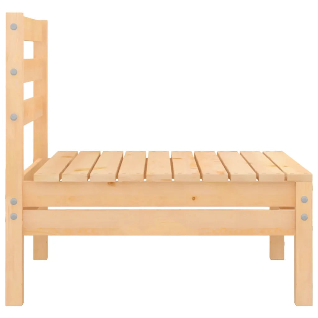 Set Divani da Giardino 3 pz | Set Salotto da Giardino in Legno Massello di Pino