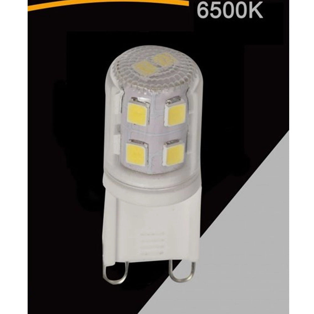 Trade Shop - Lampadina Tubolare Led G9 2.5 W 280 Lm Luce 3000k 4000k 6500k Sparac-g9-2.5w-ce1 -