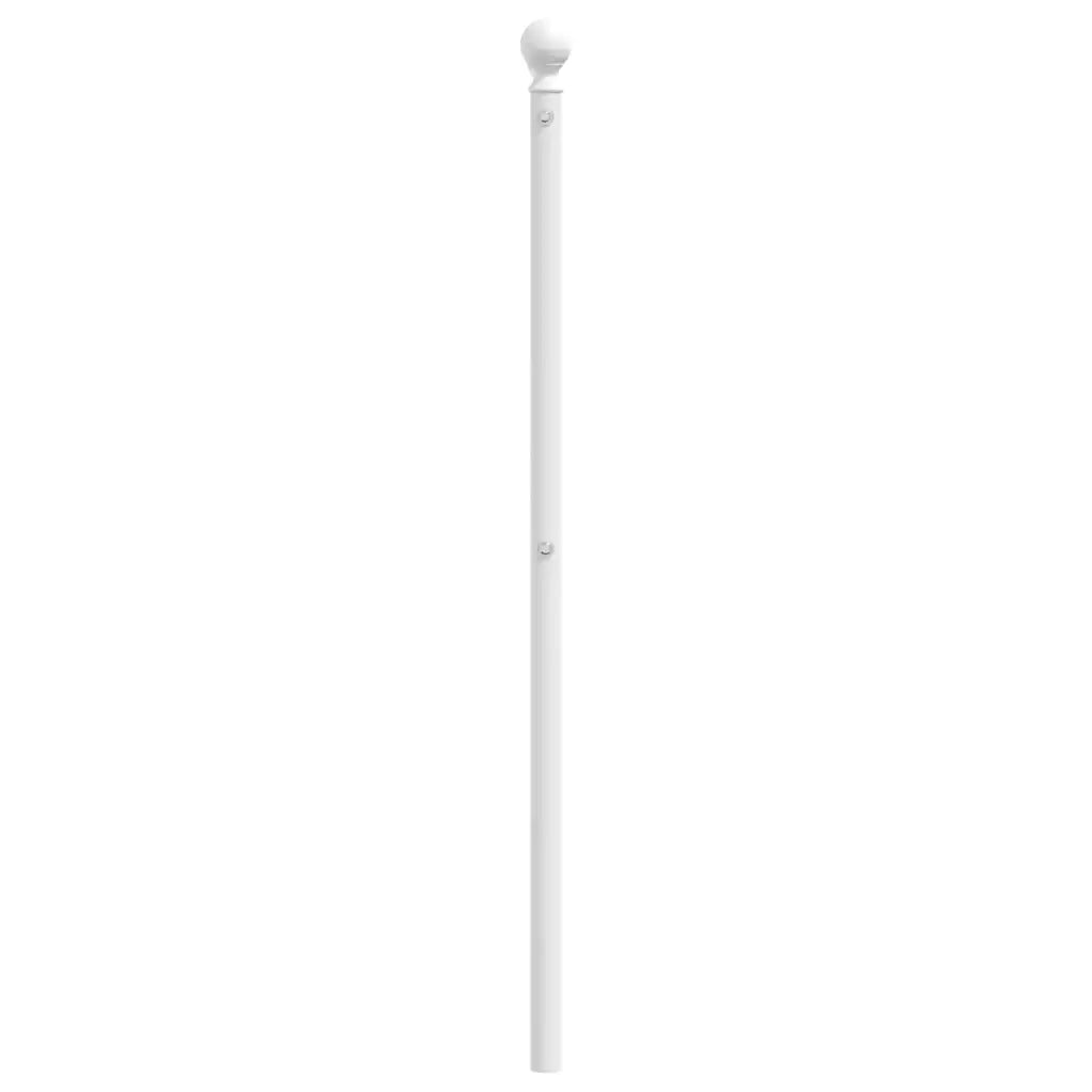 Testiera | Testata di Ricambio in Metallo Bianco 193 cm